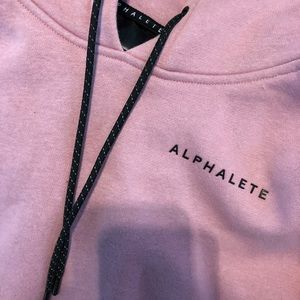 Pink alphalete hoodie
